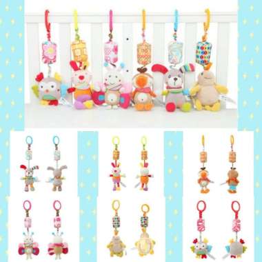 mainan bayi BB SKY mainan gantung mainan rattle mainan bell gantung - Burung Hantu
