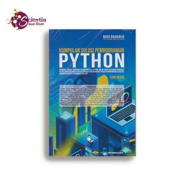 Buku Kumpulan Solusi Pemrograman Python Revisi - Informatika, Budi Raharjo multiwarna