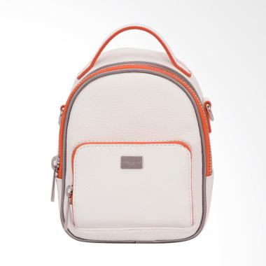 David Jones CM3790 Mini Backpack Wanita - White