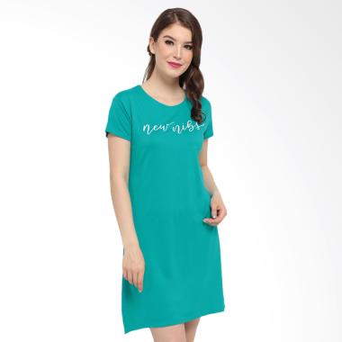 LEMONE Tumblr NewNibs Kaos Dress Wanita