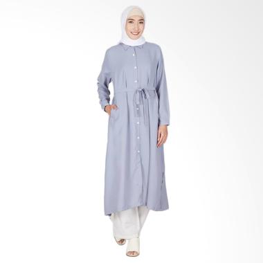 SYAHEERA Amira Tunik Atasan Muslim Wanita - Blue