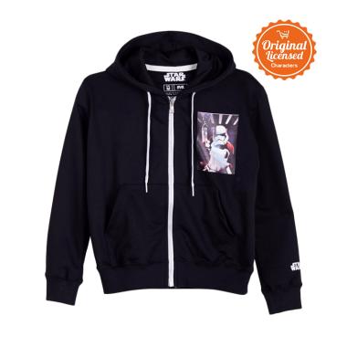 Star Wars Hoodies Trooper Kids Jaket Anak Laki-Laki - Black