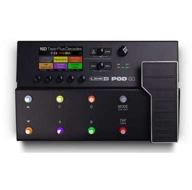 LINE 6 POD GO GUITAR MULTI EFFECTS PROCESSOR