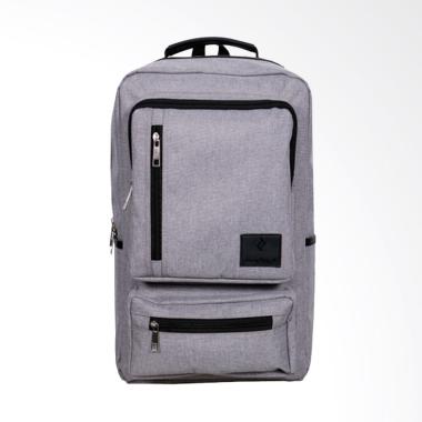 PlanetBagID Pbag 2.0 Polyester Backpack Pria - Grey