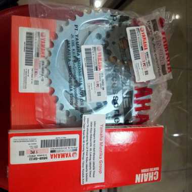 Gear set Vixion NVL / Rantai set Vixion NVL original yamaha