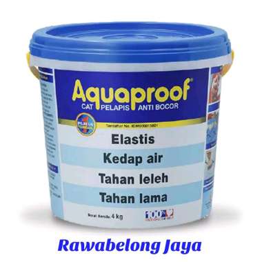 Aquaproof Cat Pelapis Anti Bocor 4 KG Hitam