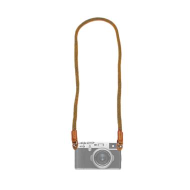 Godric Cotton Neck Strap Kamera Mirrorless Round Hole - Coklat