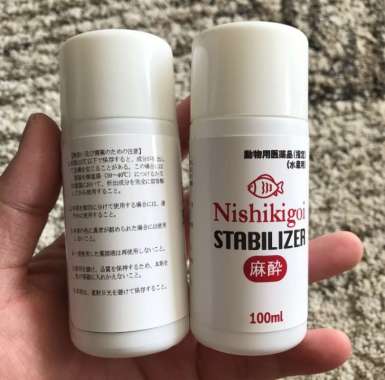 Bius ikan koi Nishikigoi stabilizer koi anesthetic, arwana 100ml