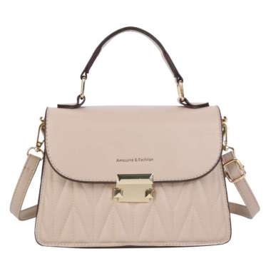 COD - TAS SELEMPANG IMPORT WANITA KEKINIAN 2021 658 (TZ) Khaki