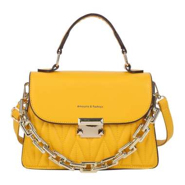 COD - TAS SELEMPANG IMPORT WANITA KEKINIAN 2021 658 (TZ) Yellow