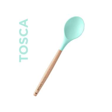 Goto Rustic Kitchen Utensil Alat Masak Spatula Sendok Capitan Dapur RUSTIC SOLID SPOON TOSCA
