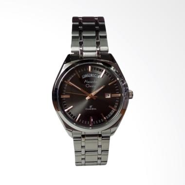 Alexandre Christie Classic Silver D ... am Tangan Pria [AC8559ME]