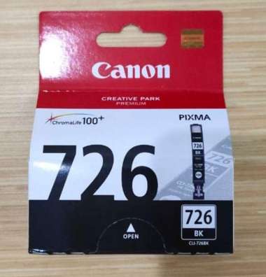 Catridge Canon CLi 726 BLACK Original Hitam