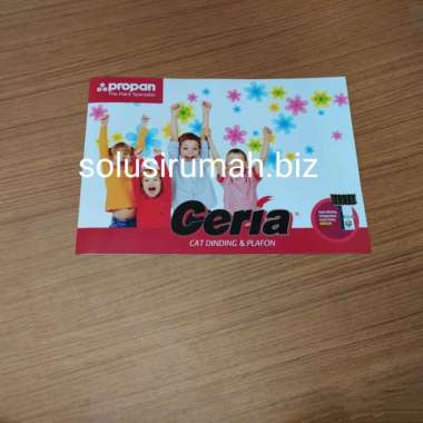 KATALOG CAT PROPAN CERIA 4HAL 30 X 20 CM TEMBOK WALL PAINT KARTU WARNA