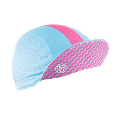 Temple Project Women Electro Cycling Cap Topi Sepeda Wanita - Tomia Blue