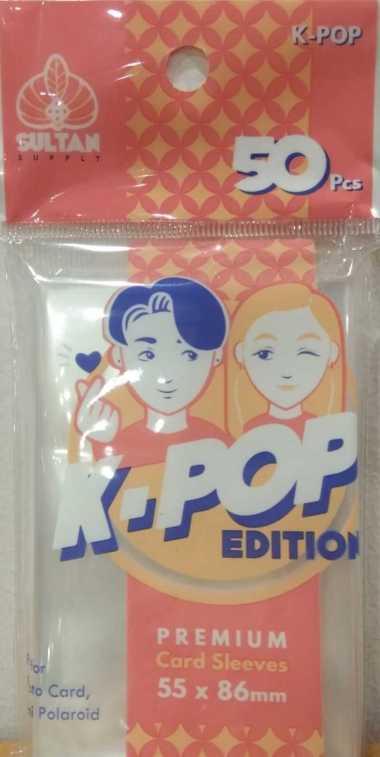 Sultan Supply 55x86mm Premium Card Sleeves Amethyst Kpop Edition