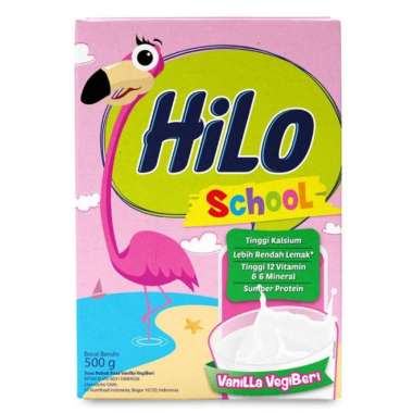 Promo Harga Hilo School Susu Bubuk Vanilla Vegiberi 500 gr - Blibli