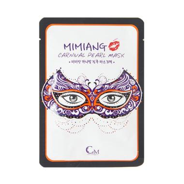 Mimiang Mardi Gras Pearl Mask
