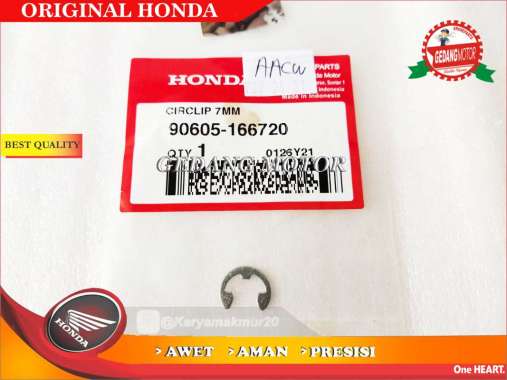 KANCINGAN KAMPAS GANDA CIRCLIP 7MM ADV BEAT ESP PCX 150 REVO 110 SPACY