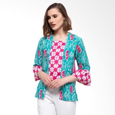 BATIKBYSHEE Lestari Blouse Atasan Batik Wanita