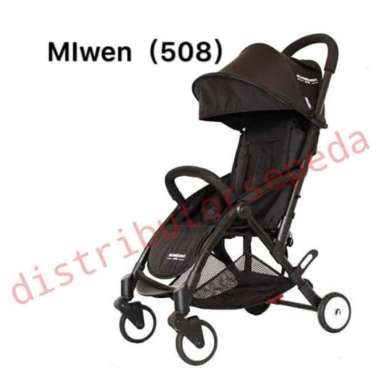 Baby Stroller Bisa Dilipat Dorongan Anak Bayi Miwen 508 By Pacific HITAM
