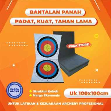 Bantalan Target Panah Murah uk 100x100cm