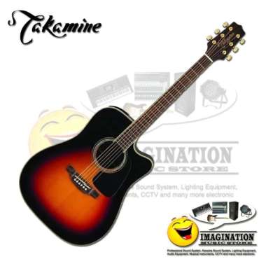 Takamine GD51CE Dreadnought Cutaway in Gloss Sunburst