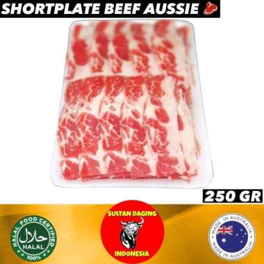 DAGING SAPI BEEF SLICE SHORTPLATE 250 GRAM IMPORT DARI AUSTRALIA ALA YOSHINOYA/BEEF SLICE/SHORTPLATE
