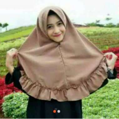 Arsya Hijab Khimar Jumbo Instan Rempel