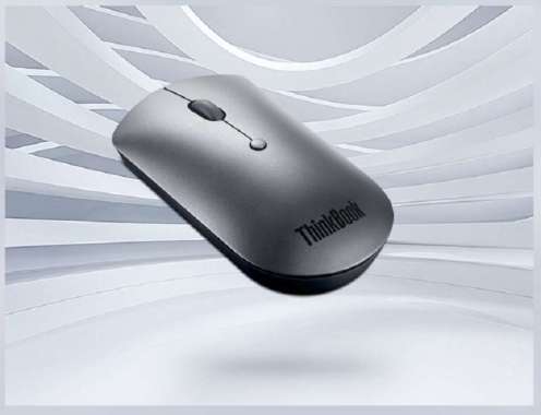 Silent Mouse Bluetooth Lenovo ThinkBook Thinkpad 5.0 Terbaru Original