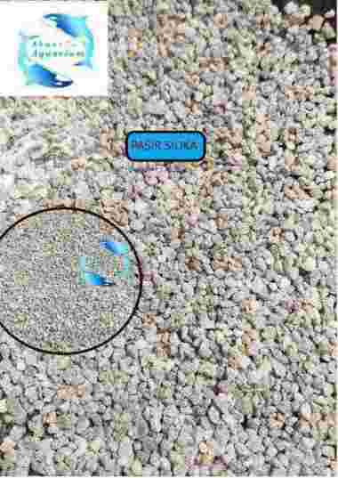 PASIR SILIKA HIASAN AQUARIUM 500GR | PASIR TANAM AQUASCAPE | PASIR AQUARIUM | PASIR HIAS