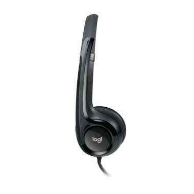 Logitech Usb Headset H390 Original Hitam