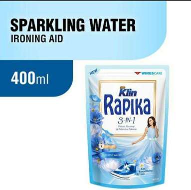 rapika sparkling water biru