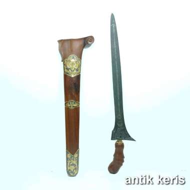 Keris Pusaka Brojol Pamor Lintang Kemukus Warangka Sandang Walikat TOP
