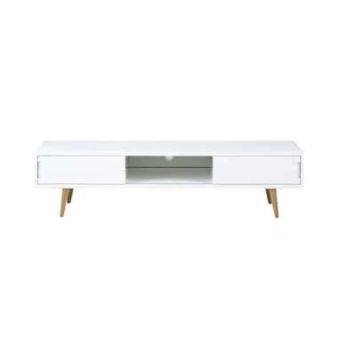 INFORMA-MEJA TV-ELISE TV STAND WHITE HIGHGLOSS (U/2)