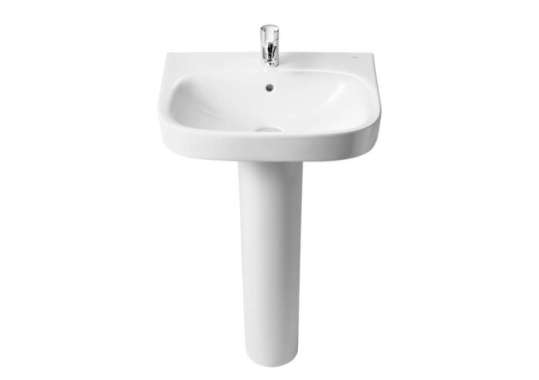 Washtafel Wall Hung Basin Pedestal Roca Debba