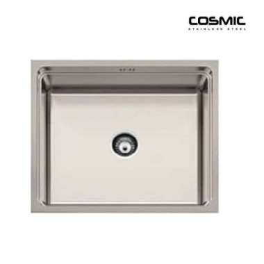 Kitchen Sink Bak cuci piring kotak cosmic quarte 55