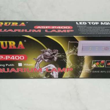 aquarium lampu led AQURA P 400 uk 40 cm 9 watt