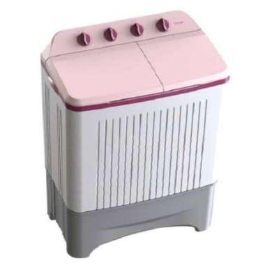 Mesin Cuci 2 tabung Polytron PWM8366 HP PINK