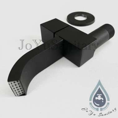 Kran Tembok Kotak Minimalis HITAM 4003H- Keran Air bak Kamar Mandi-L3 ORIGINAL 100 % Multicolor