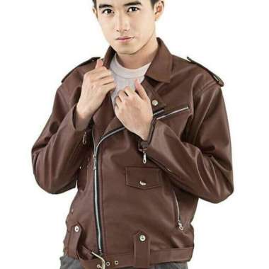JAKET RAMONES PRIA KULIT CHANGCUTER MOTOR