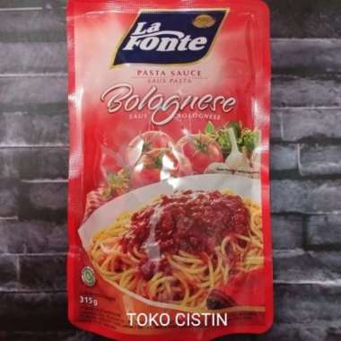Saus pasta bolognese La Fonte 315 gr