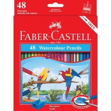 Faber Castell isi 48 Watercolor Pencil Warna