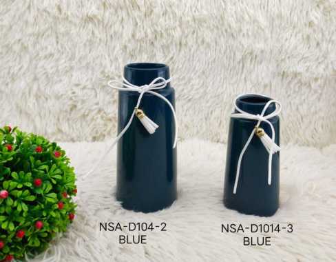 Ceramic Vase Pot Vas Keramik NSA-D1014-2 BLUE