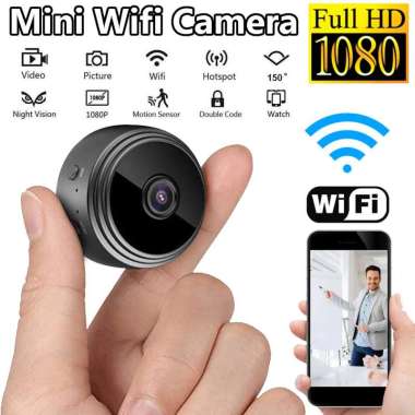 CCTV Mini Portable Dengan WIFI - CCTV Wifi Mini - CCTV Wireless - CCTV Online - CCTV Kecil - Kamera Tersembunyi - Kamera Wifi - Kamera Mini