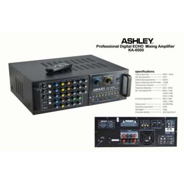 AMPLIFIER MIXER ASHLEY KA 6500 ( 300 WATT ) ORIGINAL