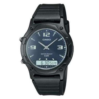 CASIO ORIGINAL - CASIO AW-49HE-2AV - JAM TANGAN PRIA JAM PRIA - RUBBER CASIO AW-49HE-2A AW 49HE 2A 4