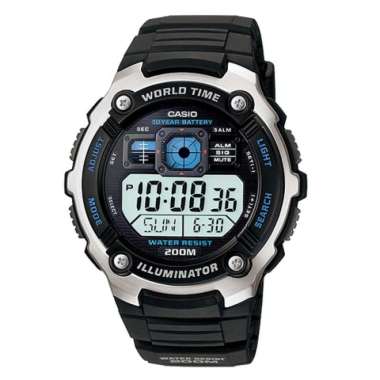CASIO ORIGINAL - CASIO AE-2000W-1AV - JAM TANGAN PRIA JAM PRIA - RUBBER CASIO AE-2000W-1A AE 2000W 1