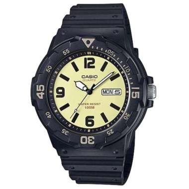 CASIO ORIGINAL - CASIO MRW-200H-5BV - JAM TANGAN PRIA JAM PRIA - RUBBER CASIO MRW-200H-5B MRW 200H 5