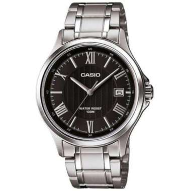 CASIO ORIGINAL - CASIO MTP-1383D-1AVDF - JAM TANGAN PRIA JAM PRIA LA - STAINLESS CASIO MTP-1383D-1A 